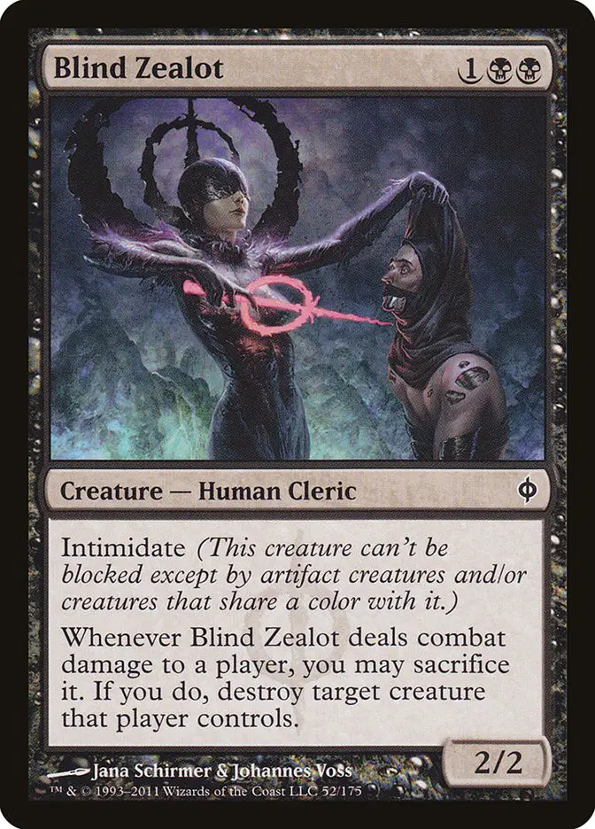 Blind Zealot (New Phyrexia)