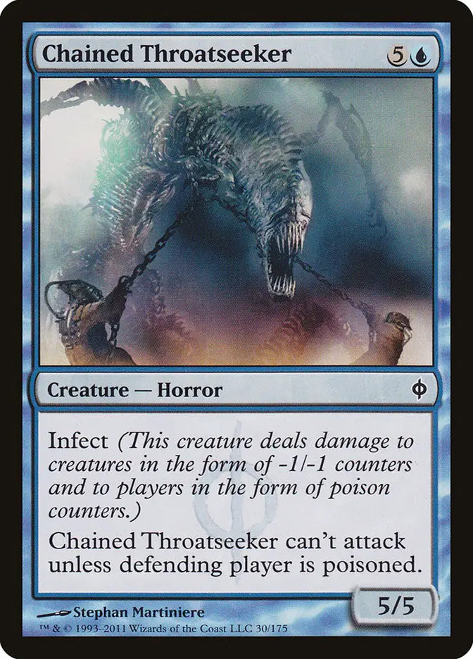 Chained Throatseeker (New Phyrexia)