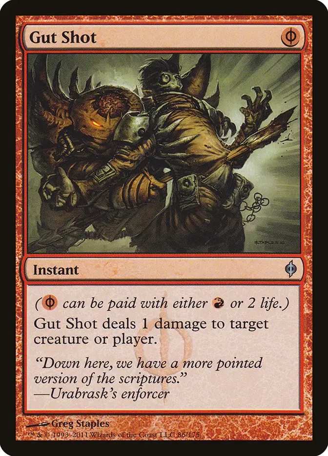 Gut Shot (New Phyrexia)