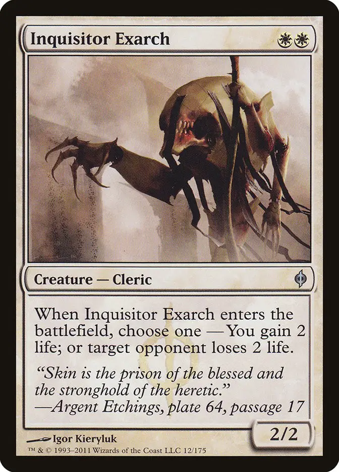 Inquisitor Exarch (New Phyrexia)