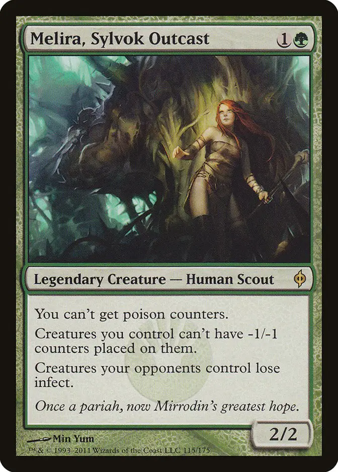 Melira  Sylvok Outcast (New Phyrexia)