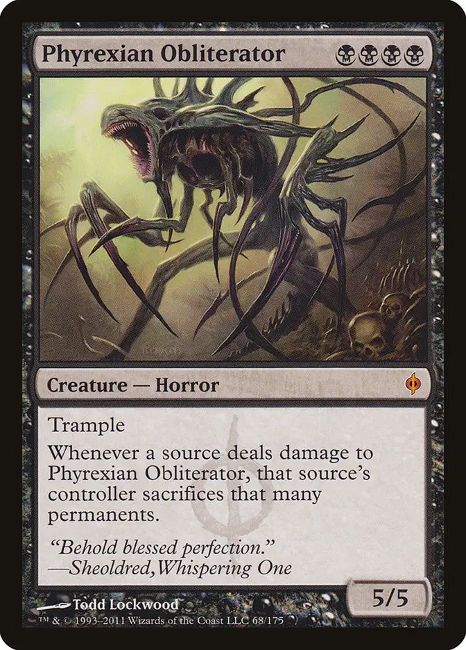 Phyrexian Obliterator (New Phyrexia)