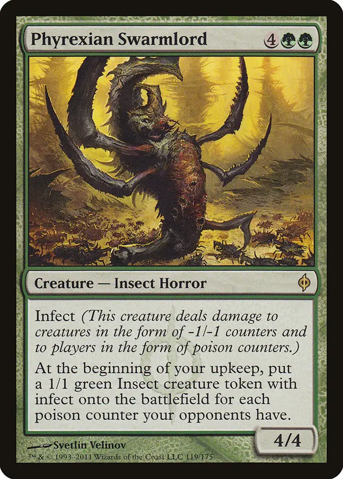 Phyrexian Swarmlord (New Phyrexia)