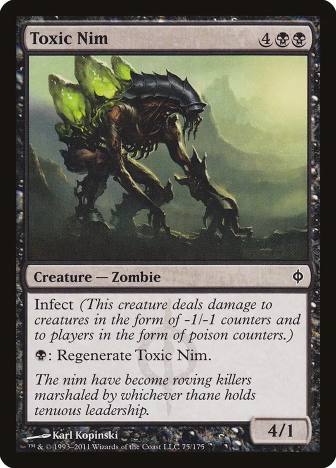 Toxic Nim (New Phyrexia)