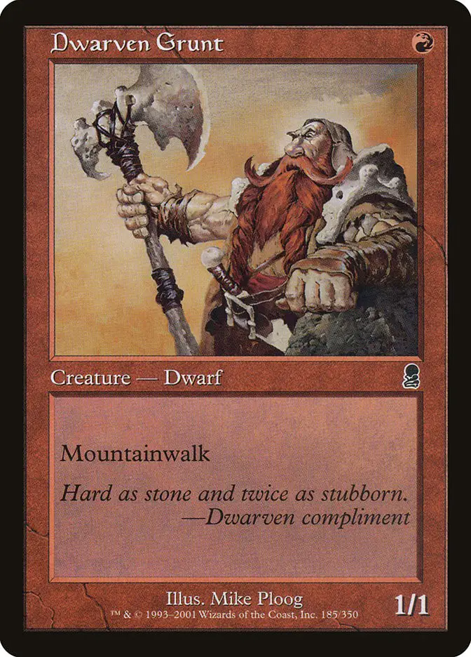 Dwarven Grunt (Odyssey)