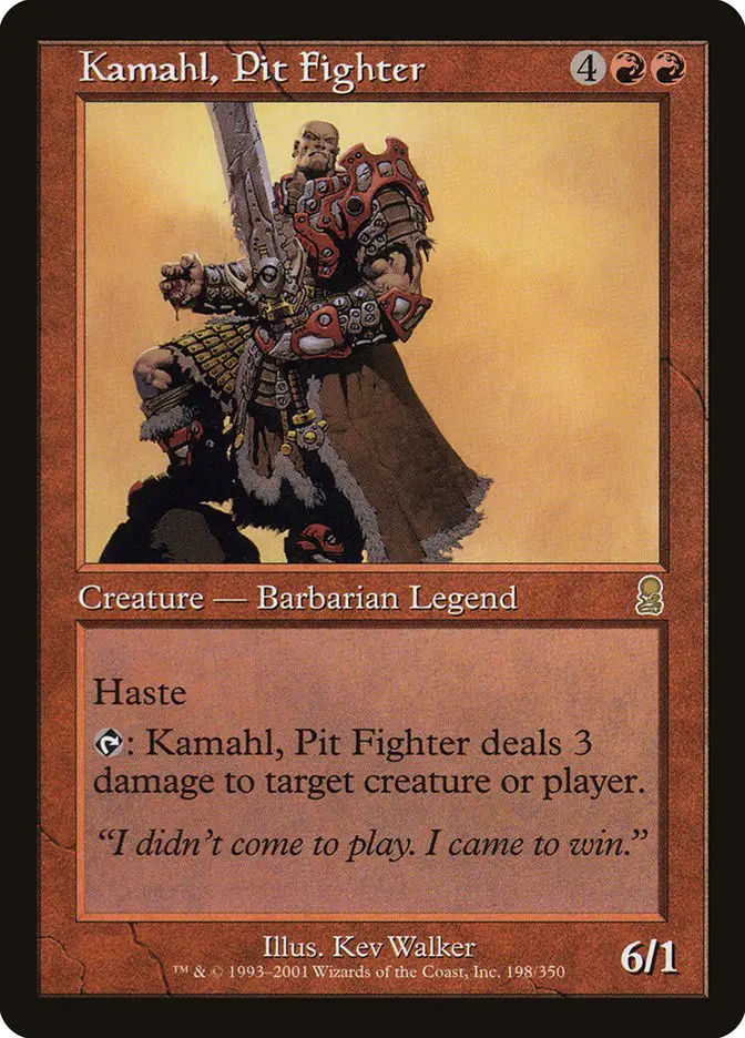 Kamahl  Pit Fighter (Odyssey)