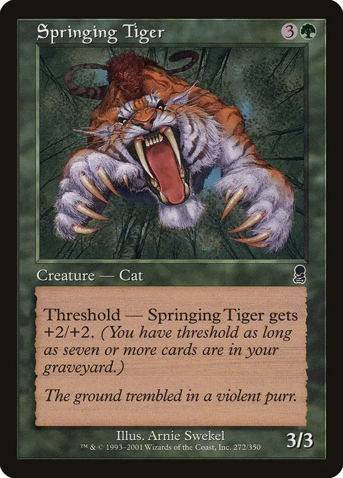 Springing Tiger (Odyssey)