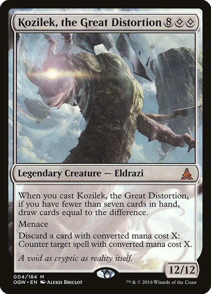 Kozilek  the Great Distortion (Oath of the Gatewatch)