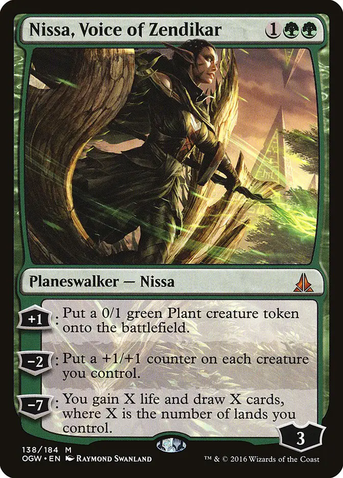Nissa  Voice of Zendikar (Oath of the Gatewatch)