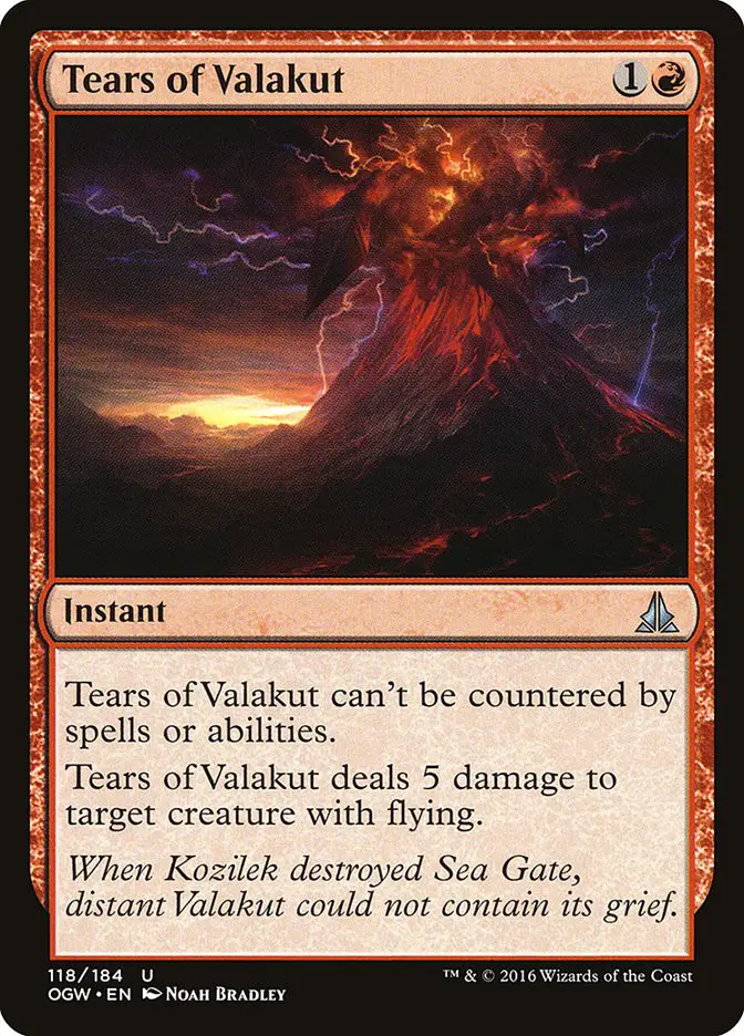 Tears of Valakut (Oath of the Gatewatch)