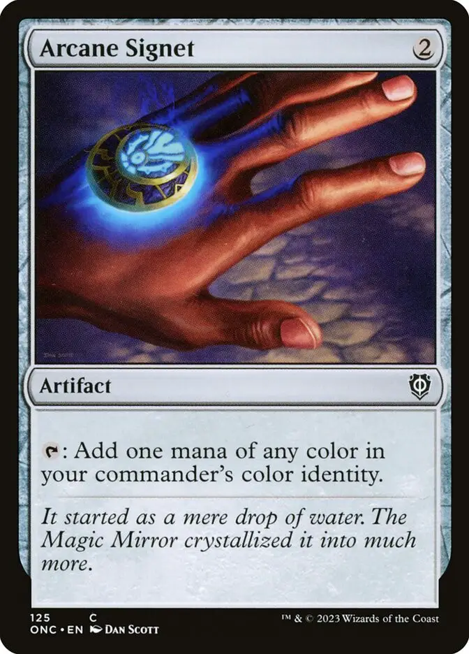 Arcane Signet (Phyrexia: All Will Be One Commander)