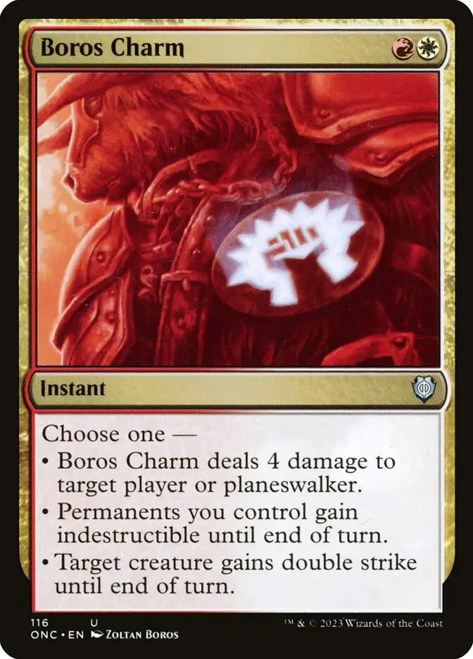 Boros Charm (Phyrexia: All Will Be One Commander)