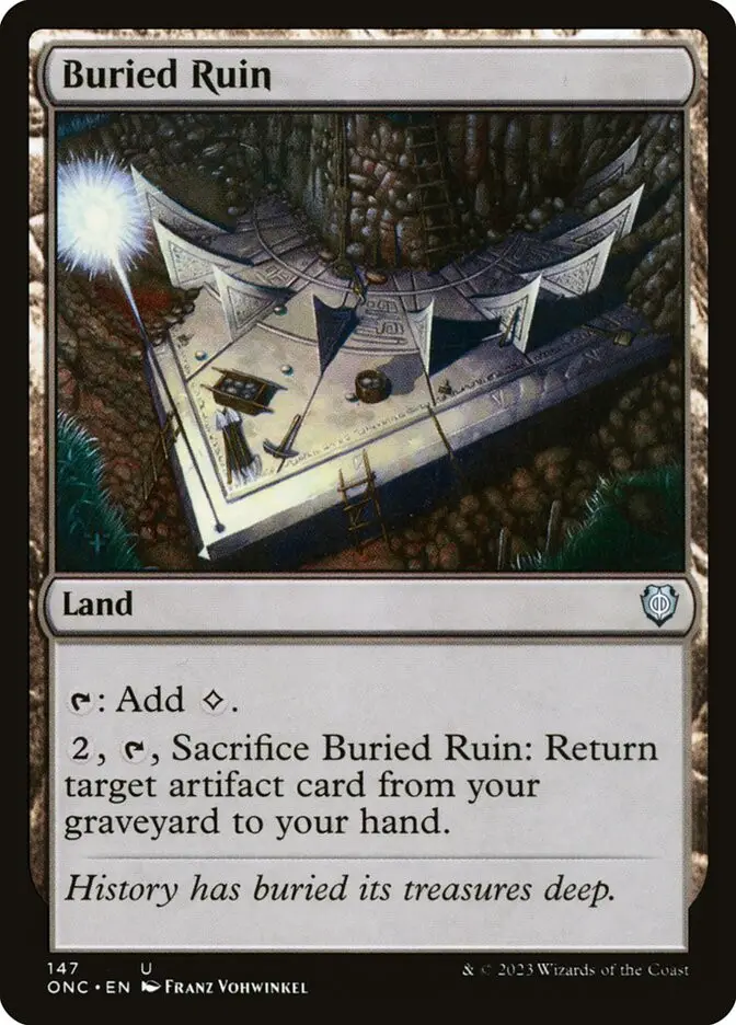 Buried Ruin (Phyrexia: All Will Be One Commander)