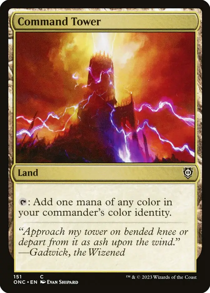 Command Tower (Phyrexia: All Will Be One Commander)