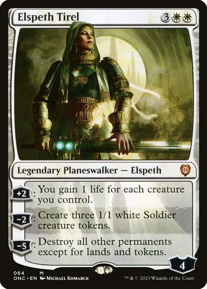 Elspeth Tirel (Phyrexia: All Will Be One Commander)