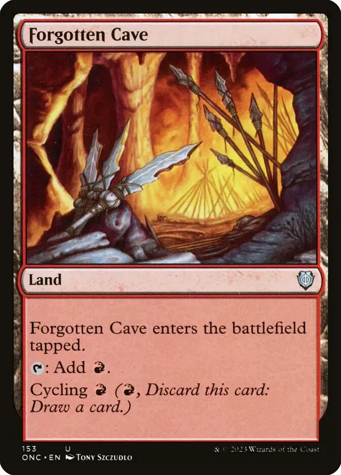 Forgotten Cave (Phyrexia: All Will Be One Commander)
