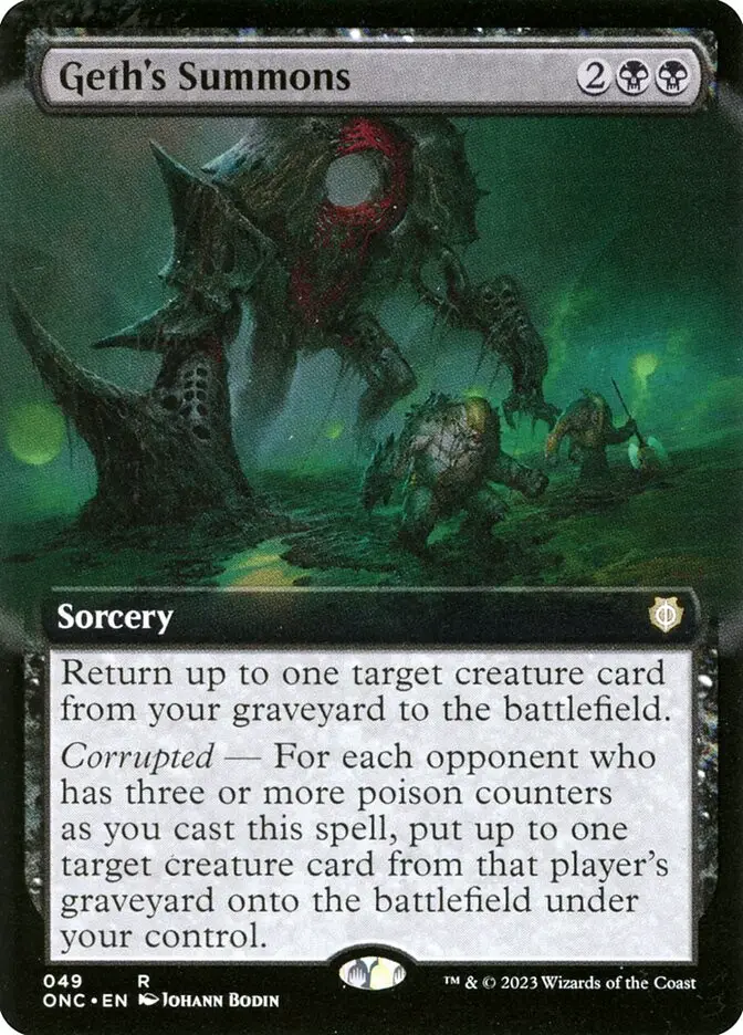 Geth s Summons (Phyrexia: All Will Be One Commander)