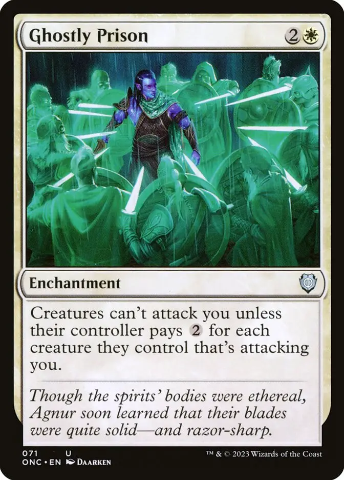 Ghostly Prison (Phyrexia: All Will Be One Commander)