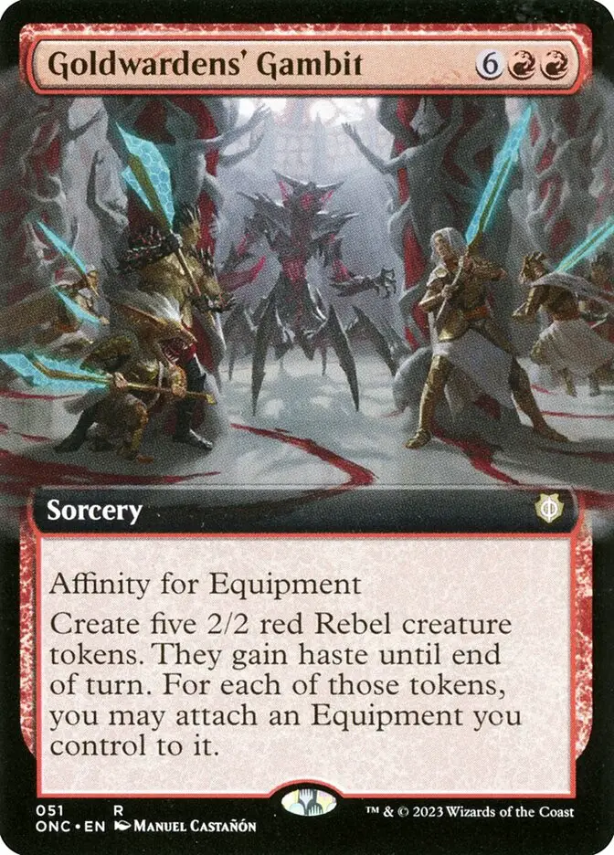 Goldwardens  Gambit (Phyrexia: All Will Be One Commander)