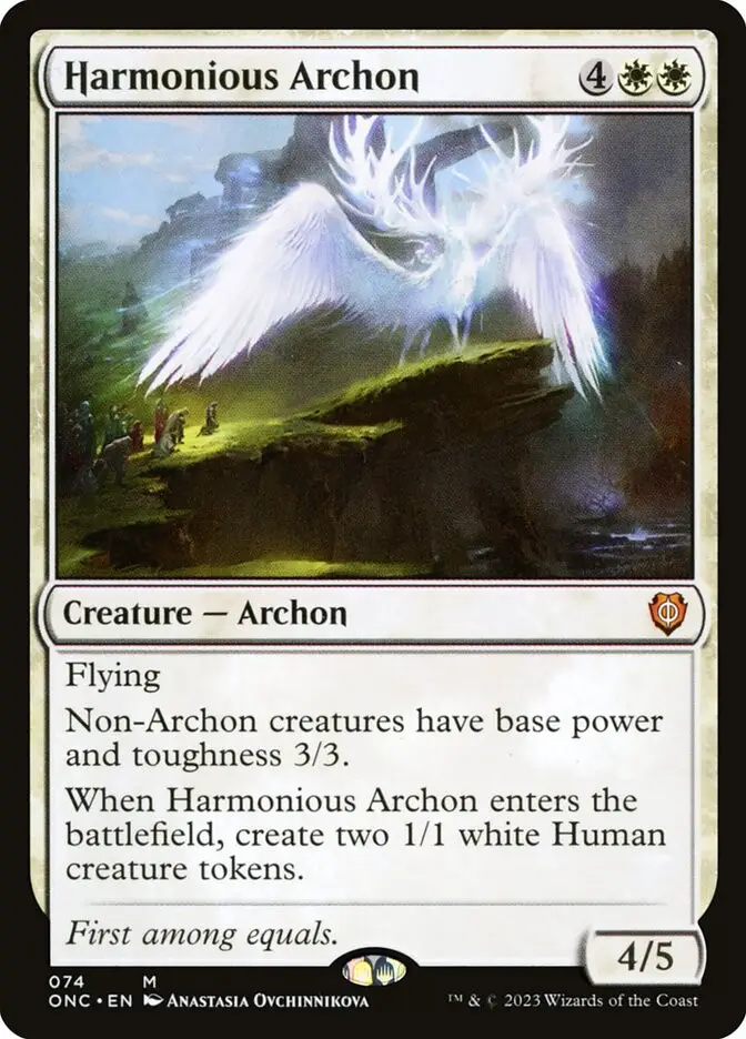 Harmonious Archon (Phyrexia: All Will Be One Commander)
