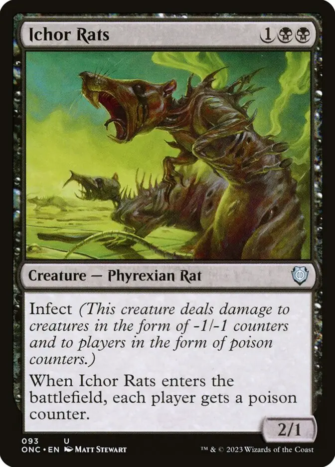 Ichor Rats (Phyrexia: All Will Be One Commander)