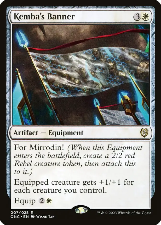 Kemba s Banner (Phyrexia: All Will Be One Commander)