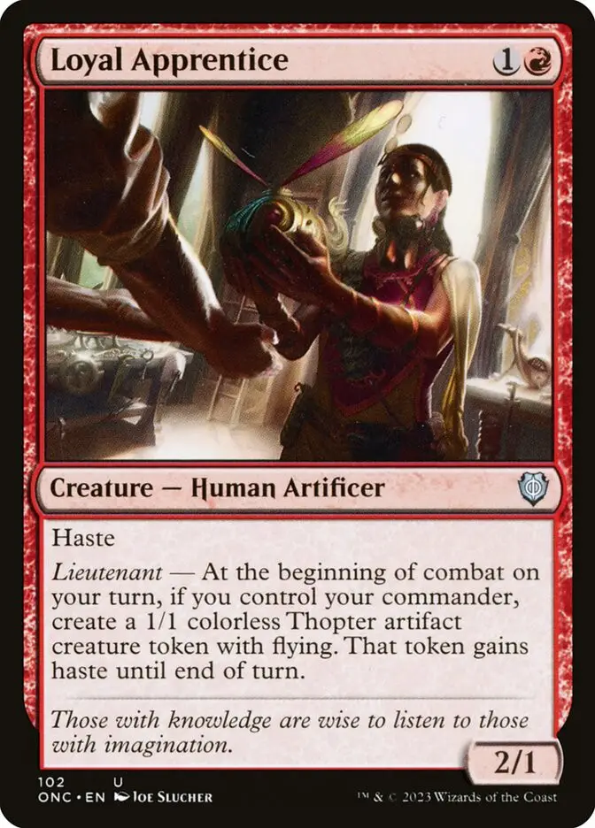 Loyal Apprentice (Phyrexia: All Will Be One Commander)