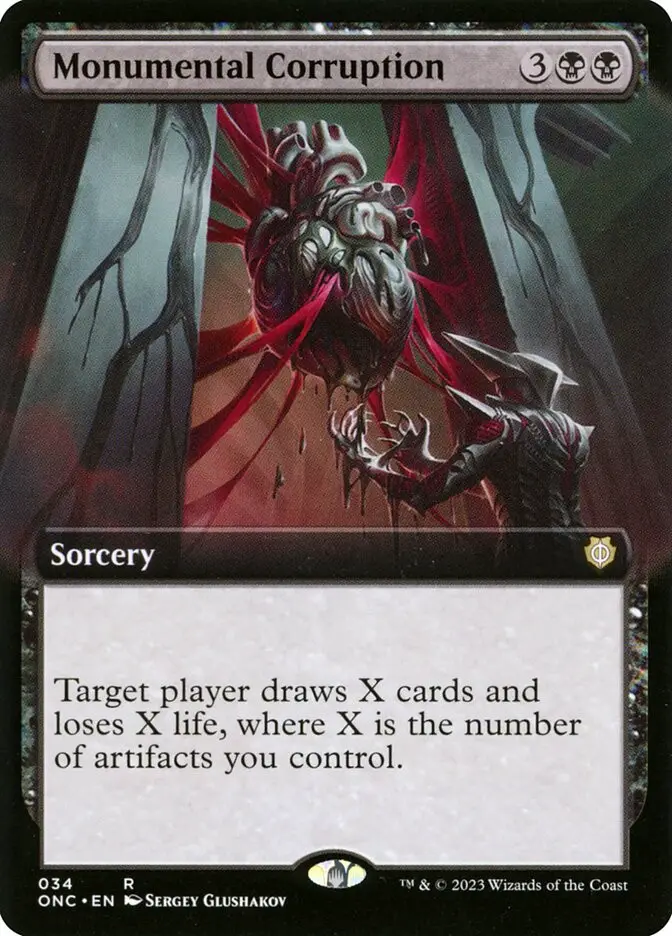 Monumental Corruption (Phyrexia: All Will Be One Commander)