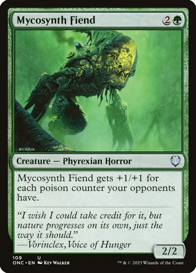 Mycosynth Fiend (Phyrexia: All Will Be One Commander)