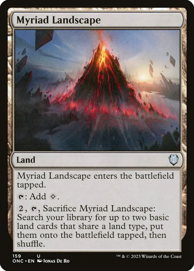 Myriad Landscape (Phyrexia: All Will Be One Commander)