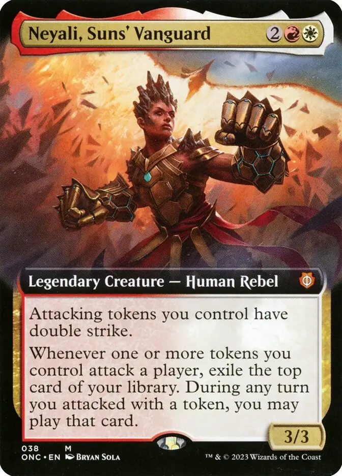 Neyali  Suns  Vanguard (Phyrexia: All Will Be One Commander)