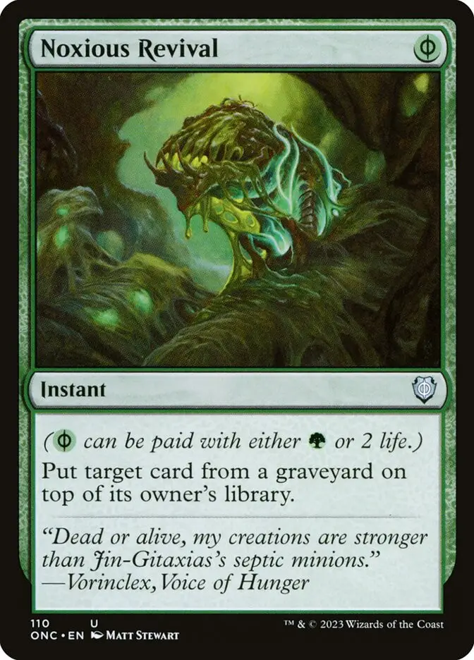 Noxious Revival (Phyrexia: All Will Be One Commander)