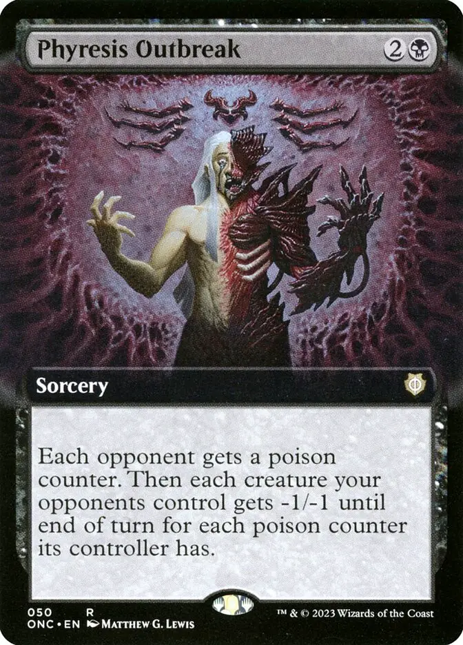 Phyresis Outbreak (Phyrexia: All Will Be One Commander)