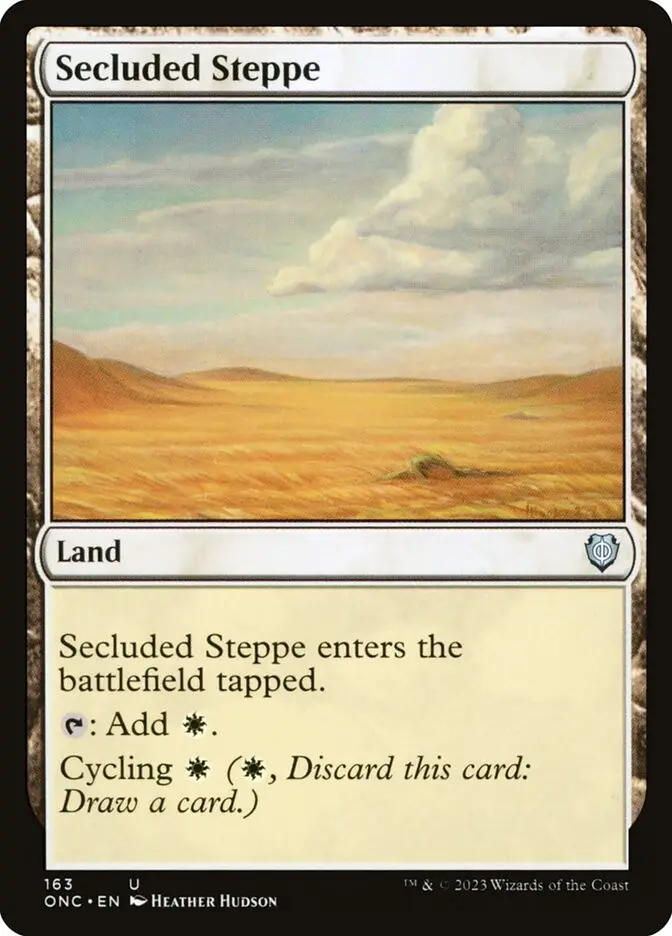Secluded Steppe (Phyrexia: All Will Be One Commander)
