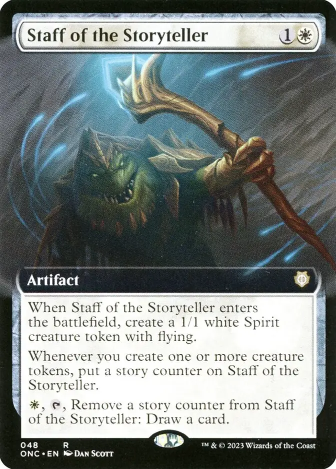 Staff of the Storyteller (Phyrexia: All Will Be One Commander)