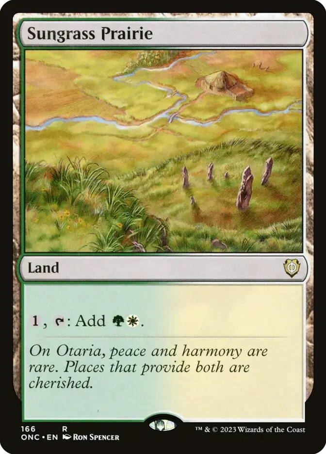 Sungrass Prairie (Phyrexia: All Will Be One Commander)