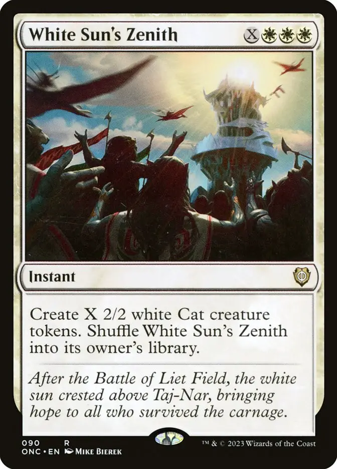 White Sun s Zenith (Phyrexia: All Will Be One Commander)