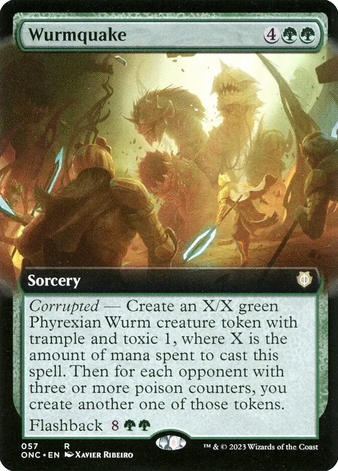 Wurmquake (Phyrexia: All Will Be One Commander)