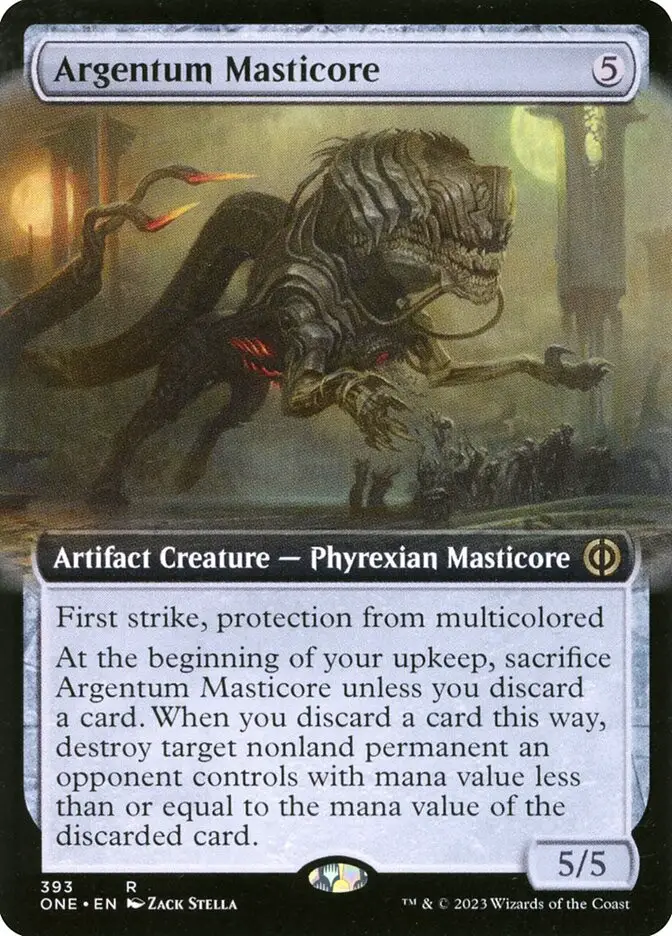 Argentum Masticore (Phyrexia: All Will Be One)