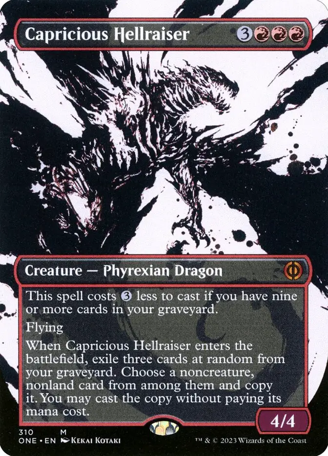 Capricious Hellraiser (Phyrexia: All Will Be One)