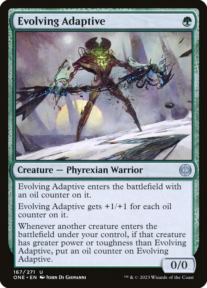 Evolving Adaptive (Phyrexia: All Will Be One)