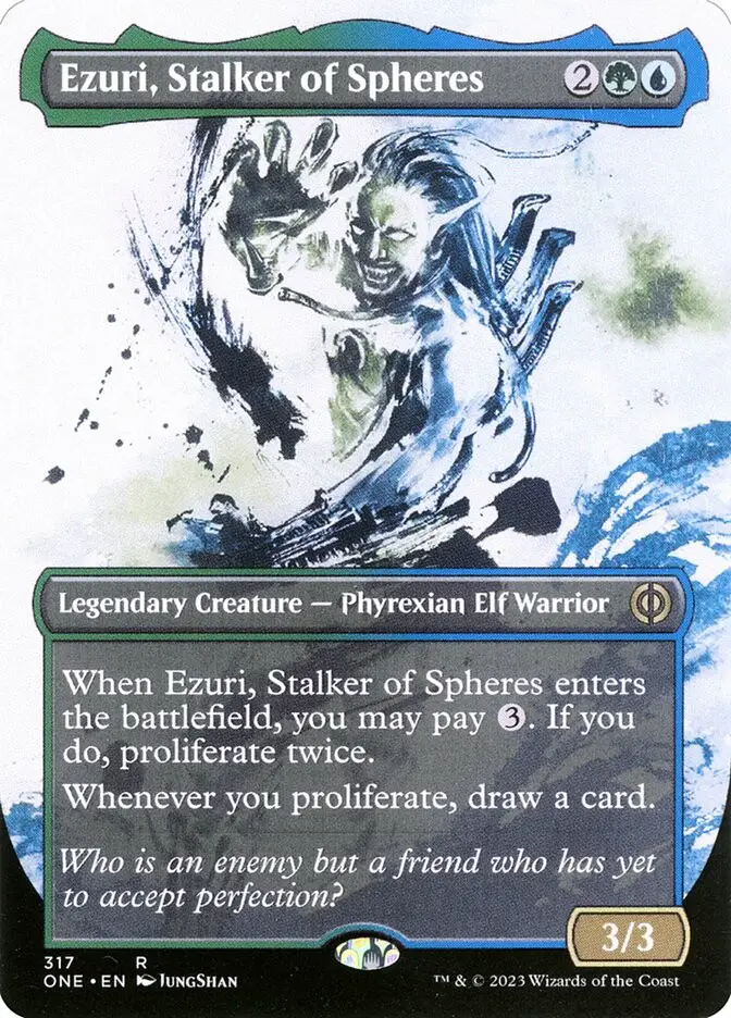 Ezuri  Stalker of Spheres (Phyrexia: All Will Be One)