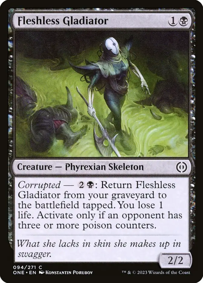 Fleshless Gladiator (Phyrexia: All Will Be One)