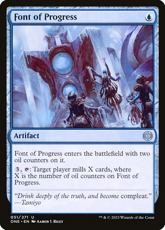 Font of Progress (Phyrexia: All Will Be One)