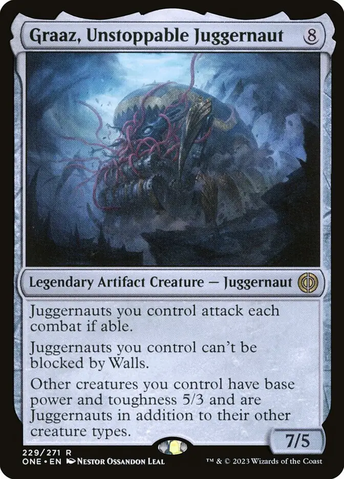 Graaz  Unstoppable Juggernaut (Phyrexia: All Will Be One)