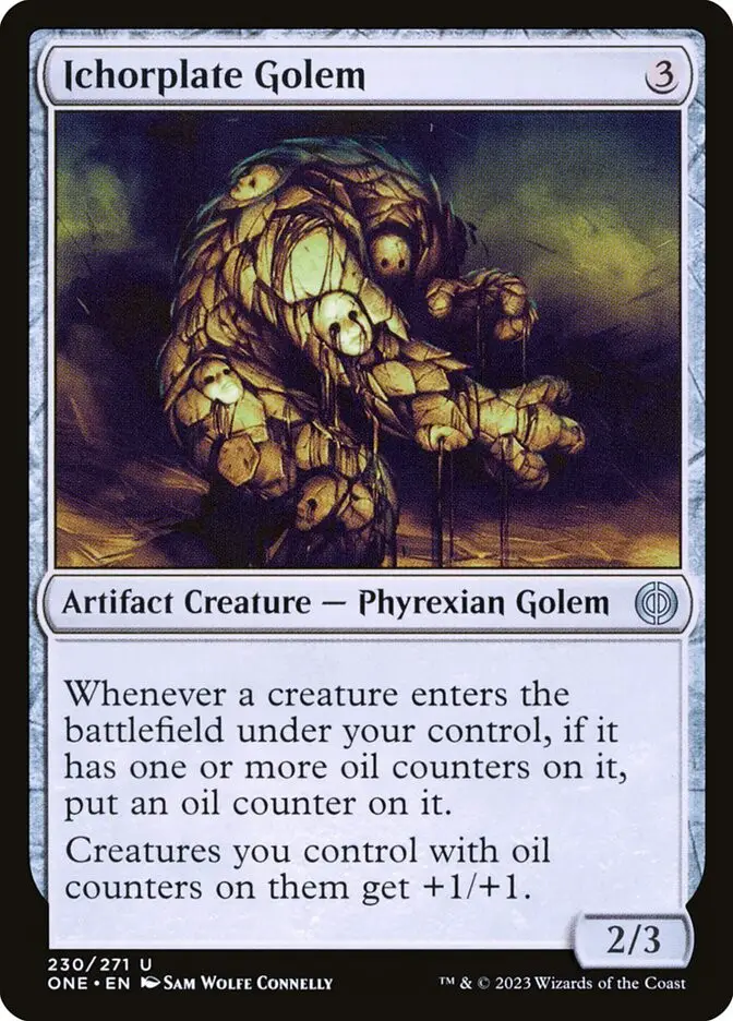 Ichorplate Golem (Phyrexia: All Will Be One)