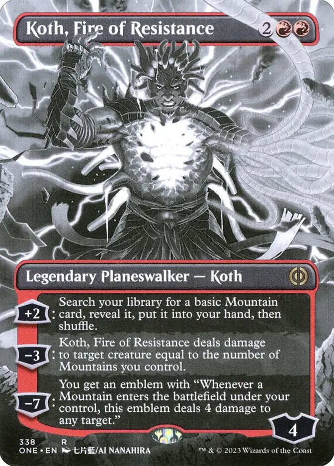 Koth  Fire of Resistance (Phyrexia: All Will Be One)