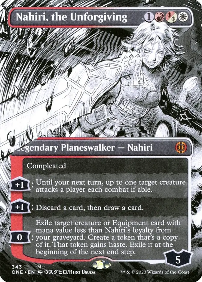 Nahiri  the Unforgiving (Phyrexia: All Will Be One)