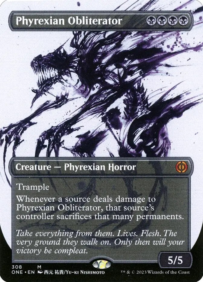 Phyrexian Obliterator (Phyrexia: All Will Be One)