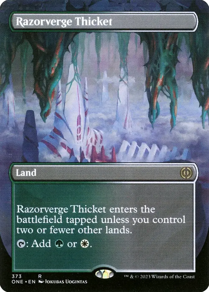 Razorverge Thicket (Phyrexia: All Will Be One)